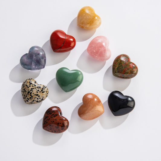 Medium Mineral/Crystal Hearts