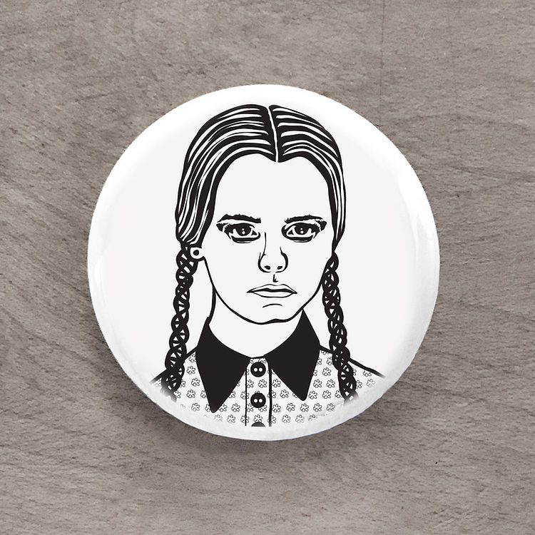 Wednesday Addams Pin