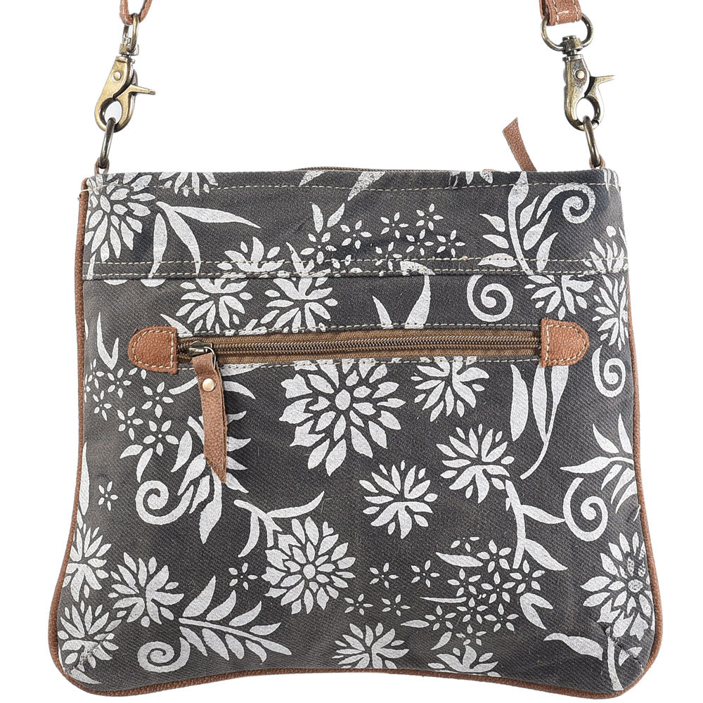 Crossbody Bag With Leather Phone Pocket