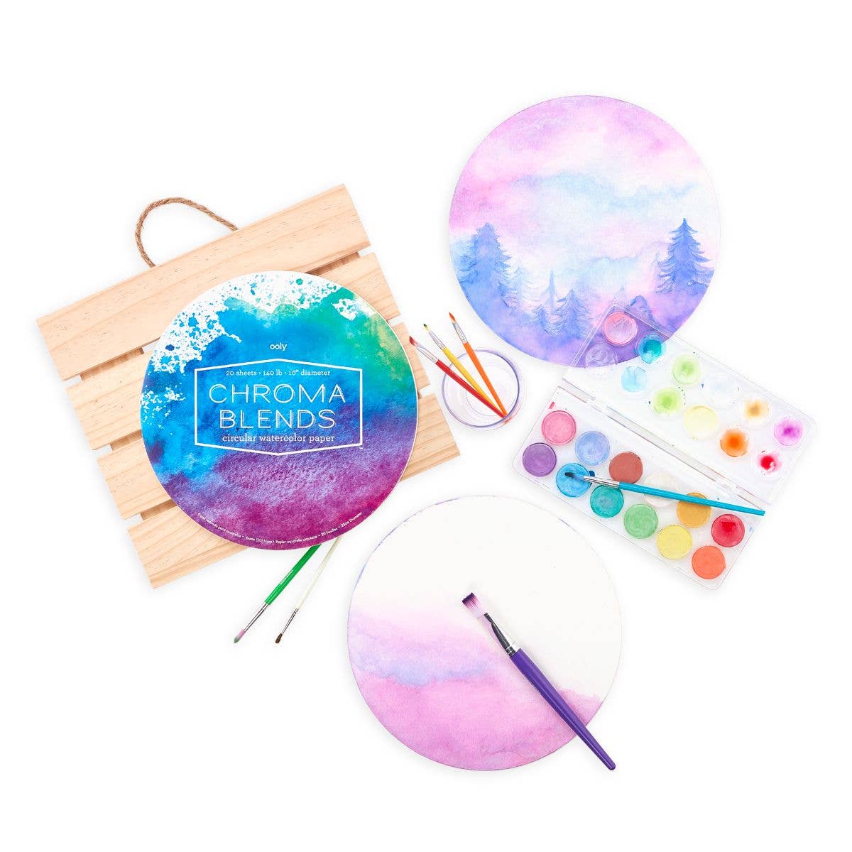 Chroma Blends Circular Watercolor Pad