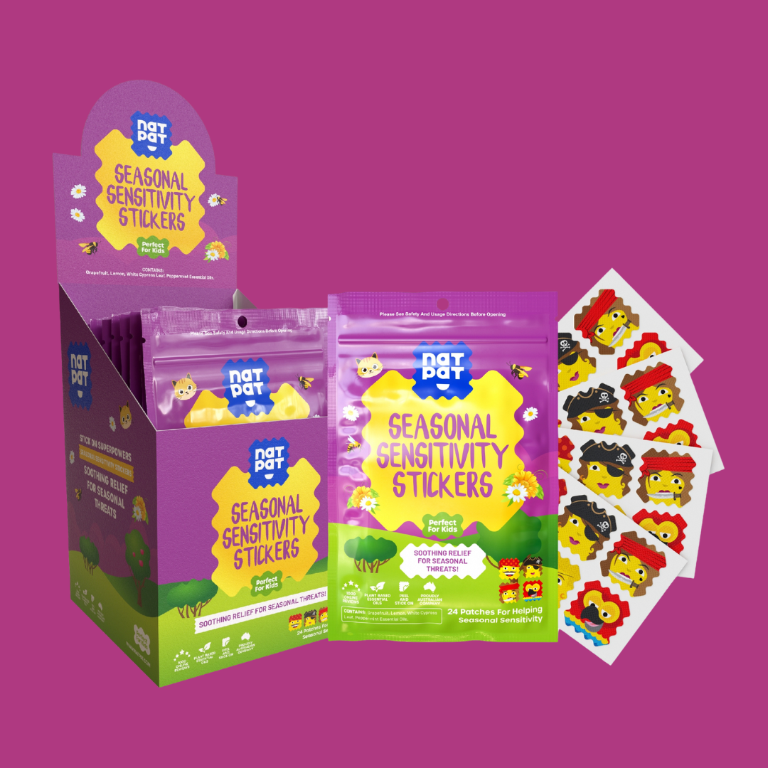 NATPAT Allergy Relief Patches: Seasonal Sensitivity Stickers