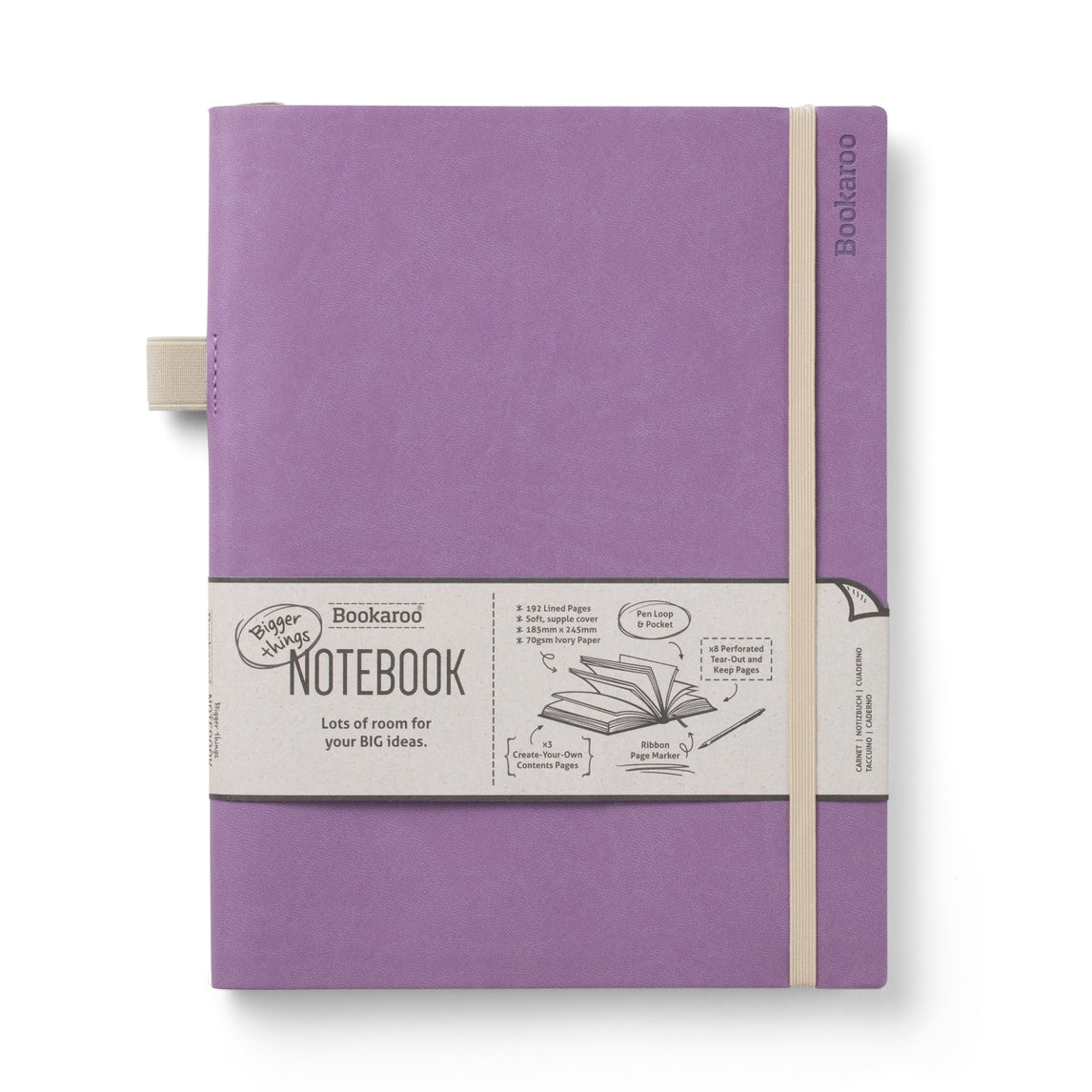 Bookaroo Bigger Things Notebook Journal