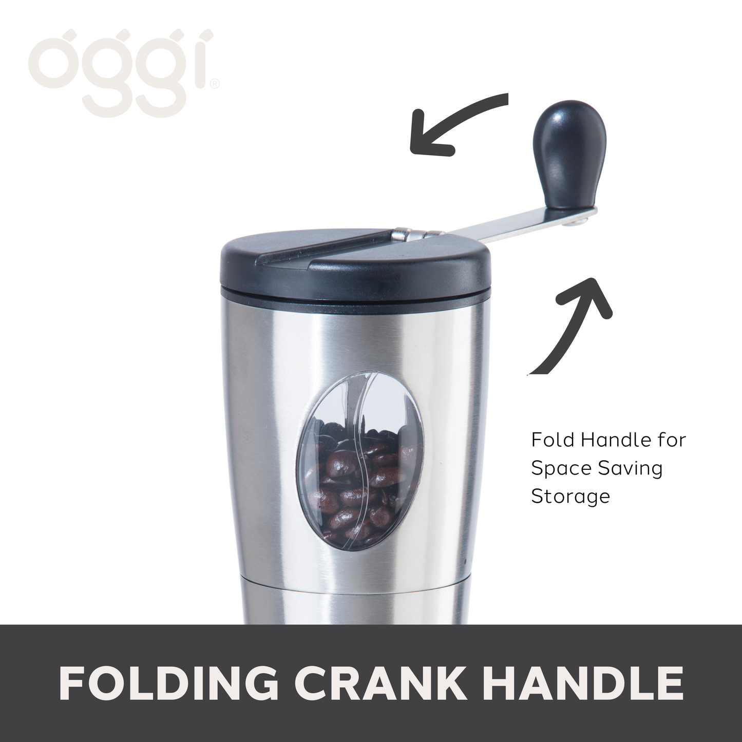Coffee Grinder - Stainless Steel, Ceramic Mechanism