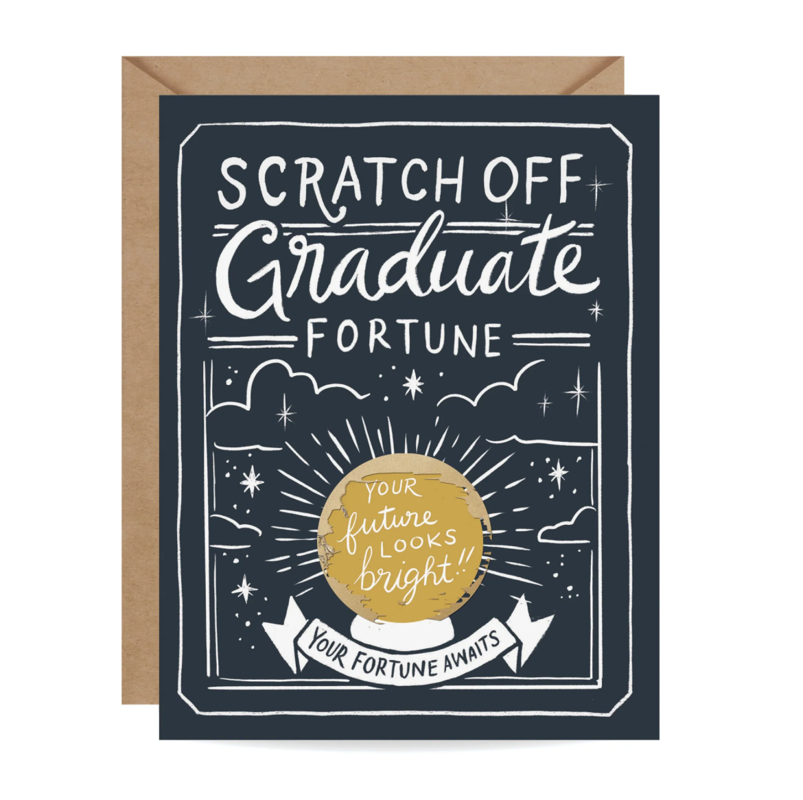 Scratch-off Fortune Card - Graduation