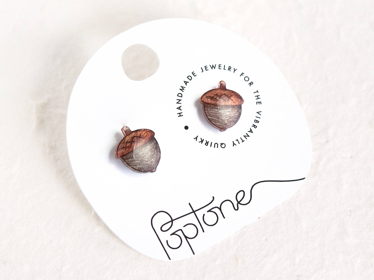 Acorn Stud Earrings