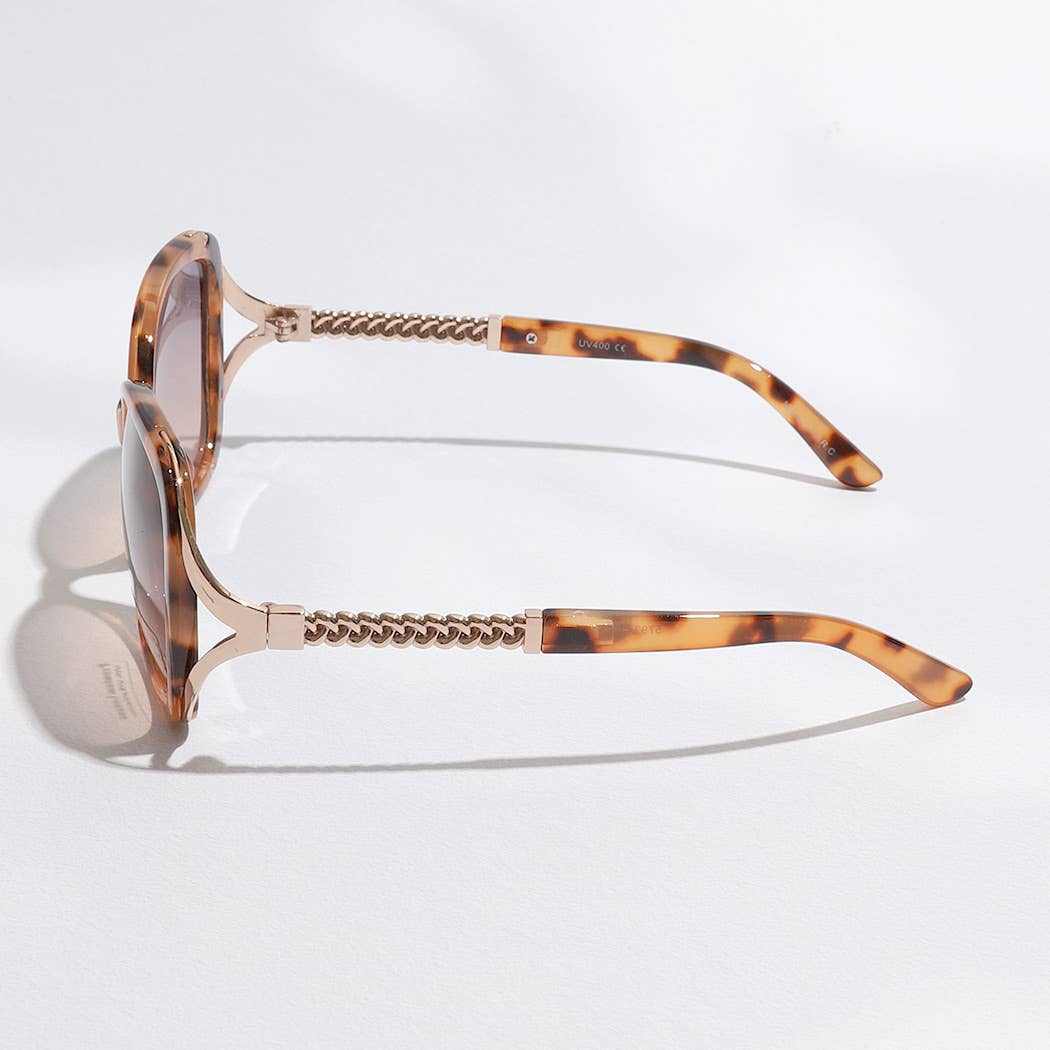 Round Shape Assorted Color Frame Sunglasses