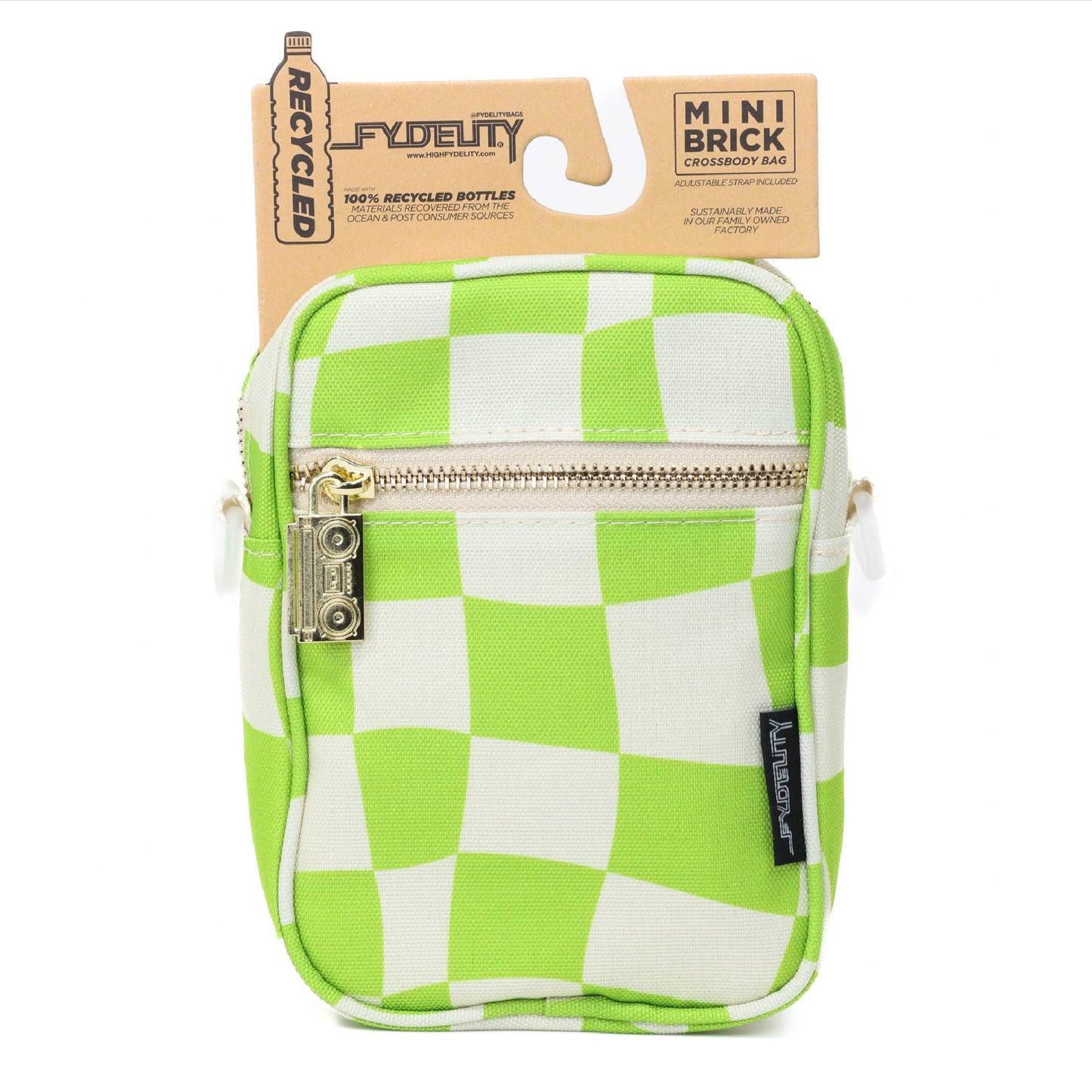 Groovy Green Mini Brick Bag