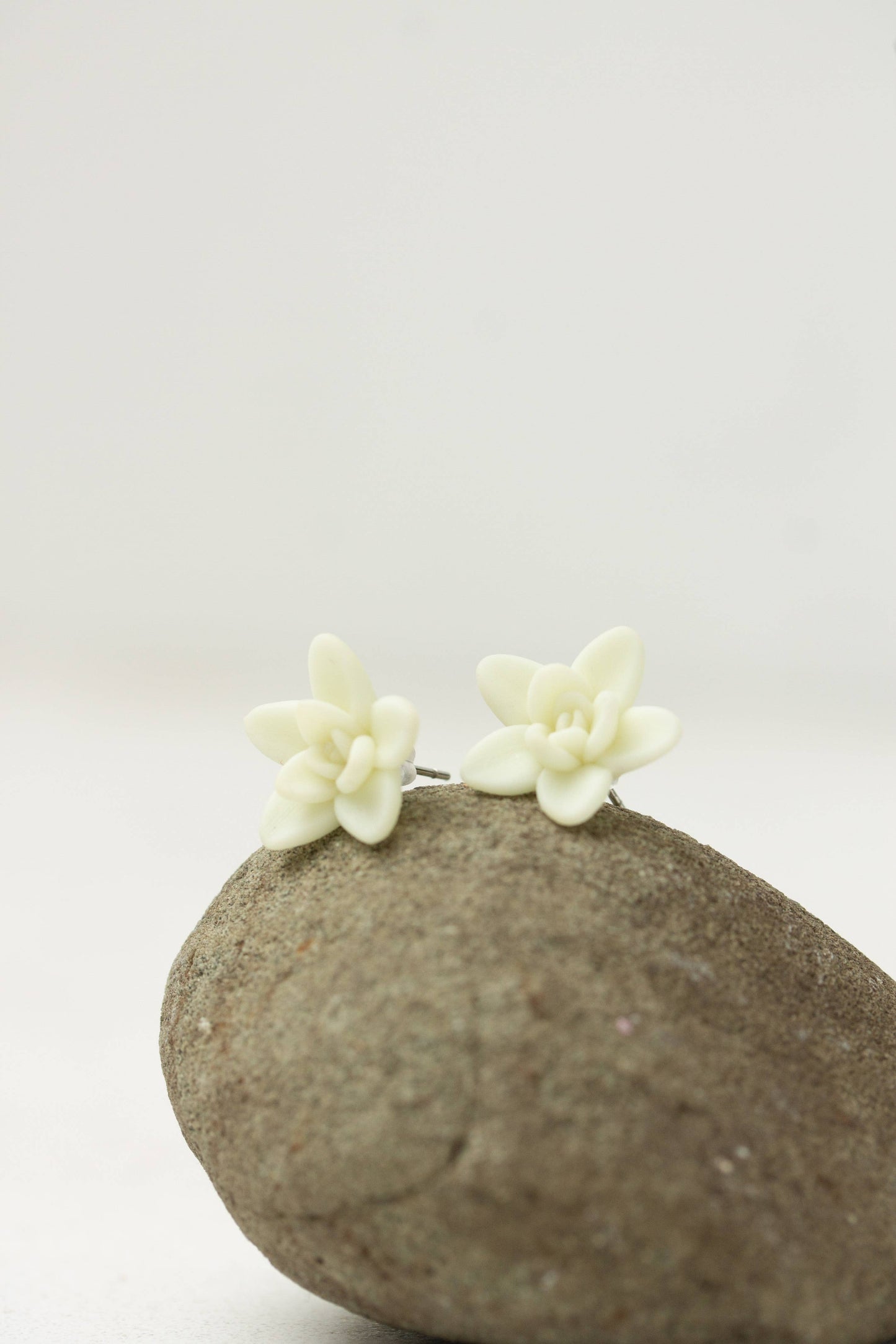 Fluorescent Succulent Stud Earrings – Glows in the Dark