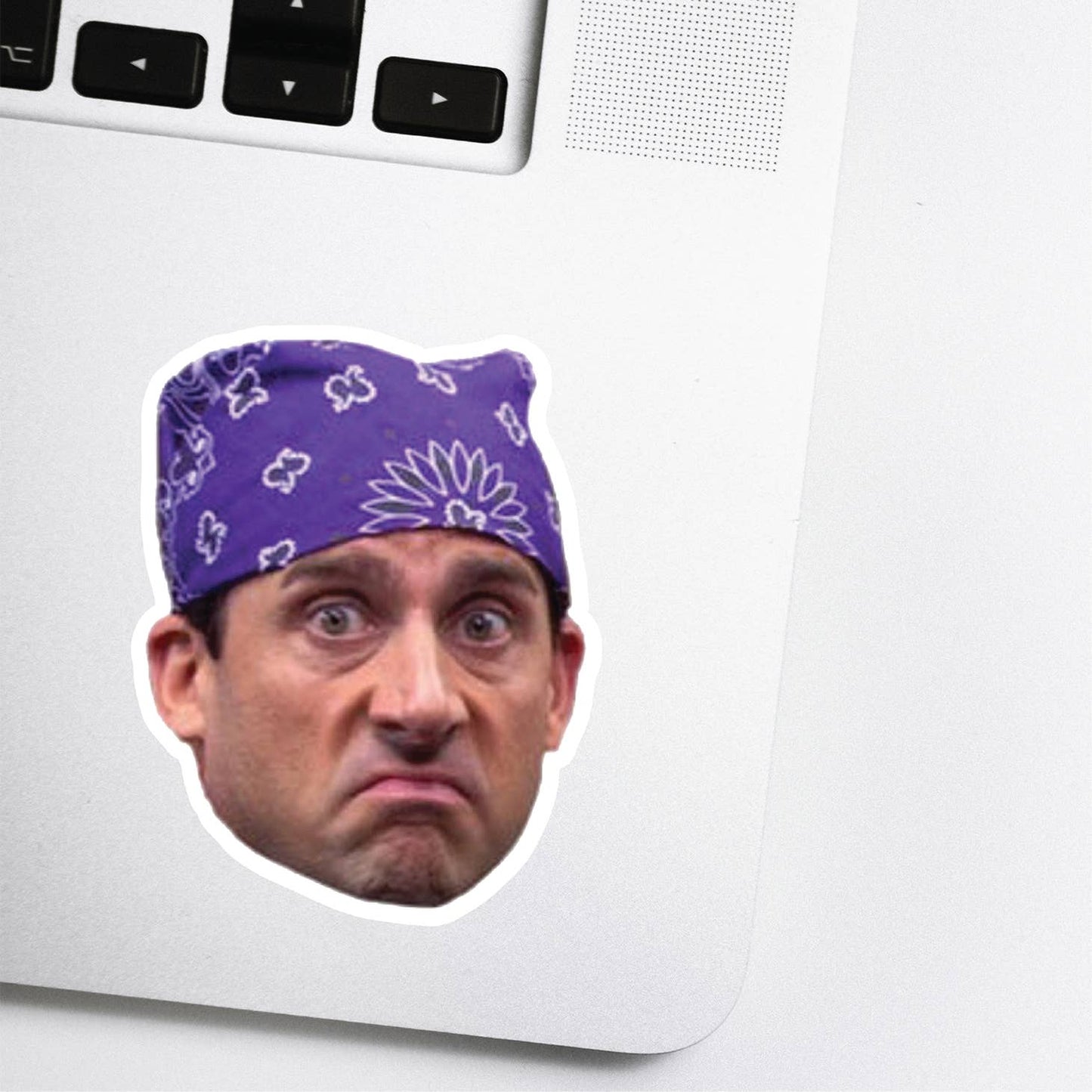 Prison Mike Celebrity Head Vinyl Sticker - The Office