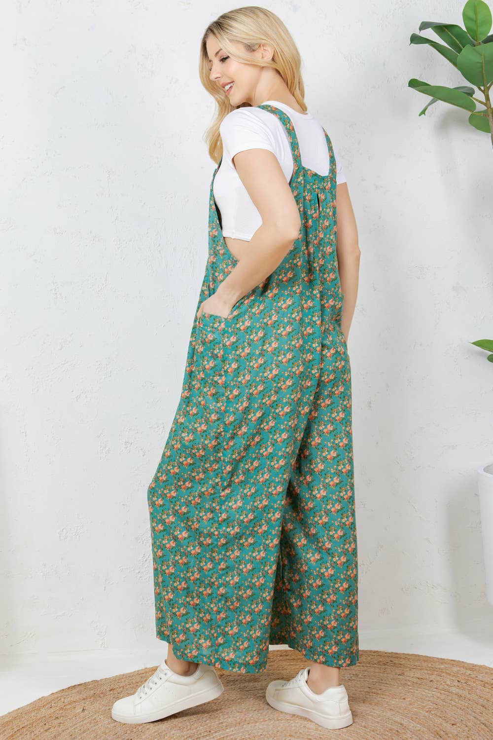 FLORAL OVERALL