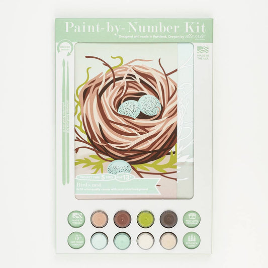 Bird's Nest Paint-by-Number Kit