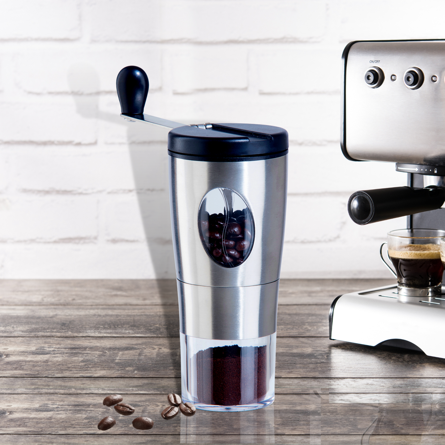 Coffee Grinder - Stainless Steel, Ceramic Mechanism