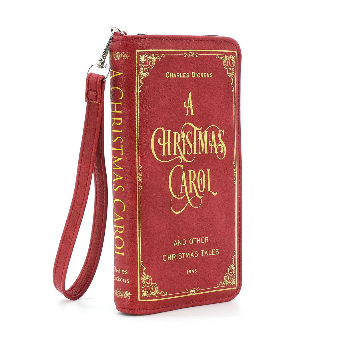 Vintage Cover "A Christmas Carol" Book Wallet Holiday Styles