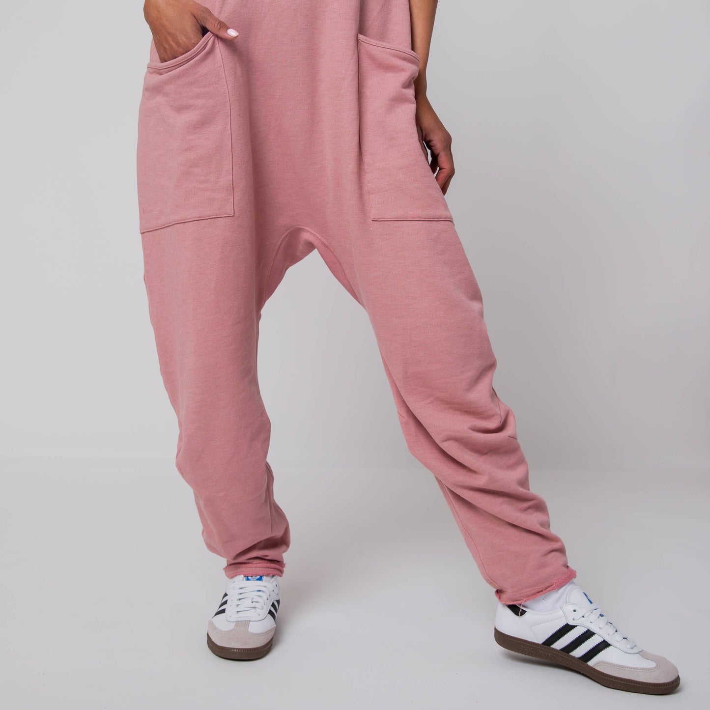 Women's Tank Romper - Blush