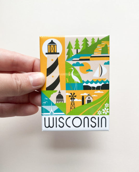 Wi Scenes Souvenir Magnet