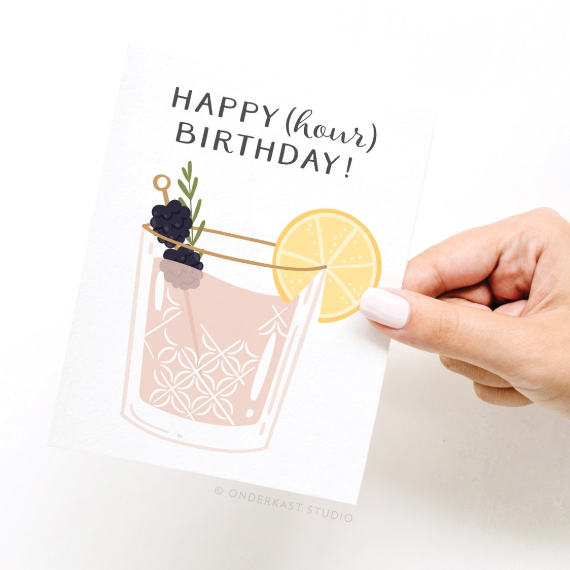 Happy (Hour) Birthday Greeting Card