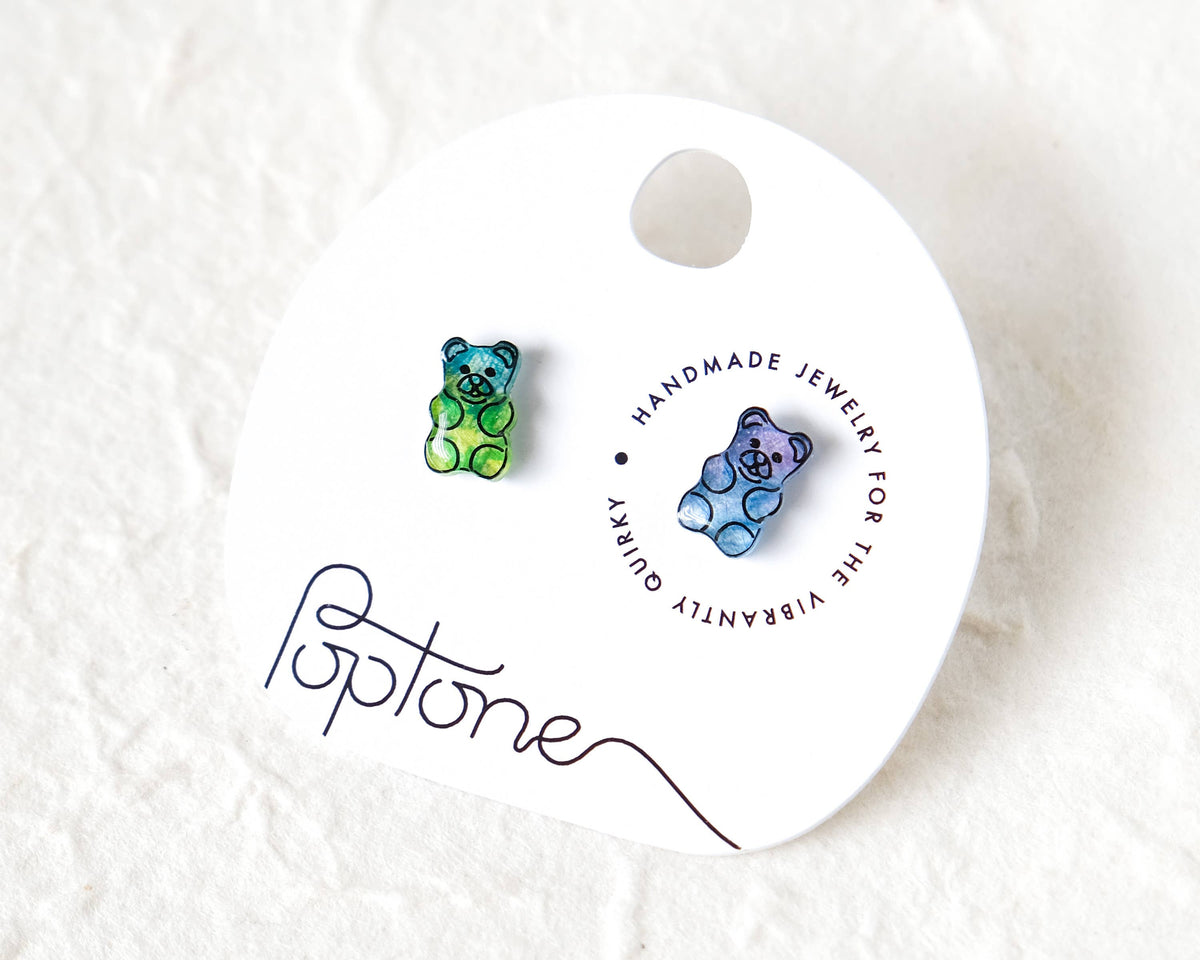 Petite Gummy Bear Stud Earrings