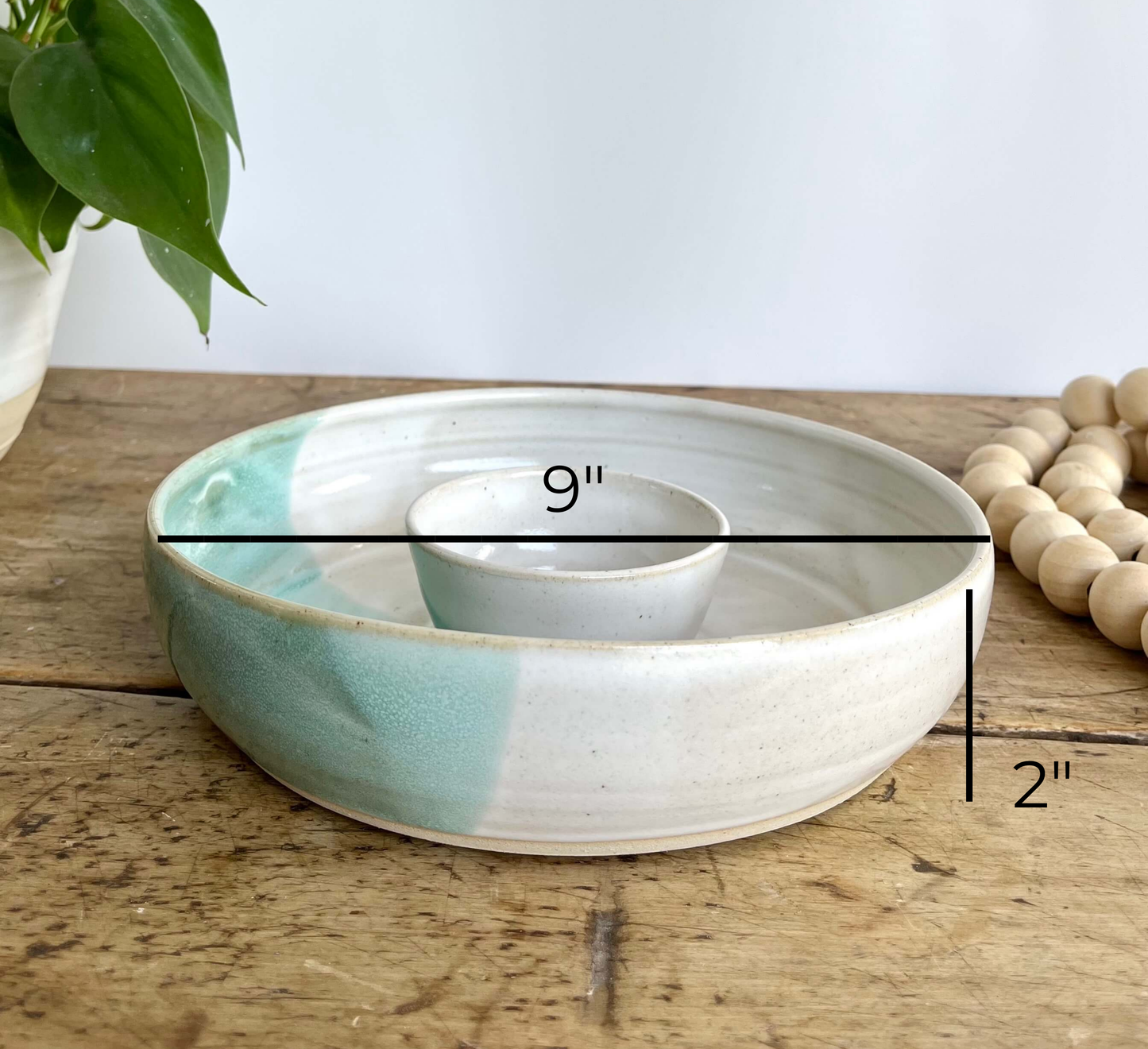 Small Chip And Dip Serving Platter Shrimp Cocktail Tray