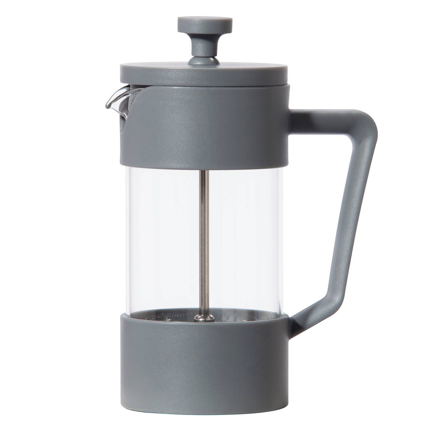 French Press 3 Cup Coffee Maker (350 ml, 12 oz) Gray