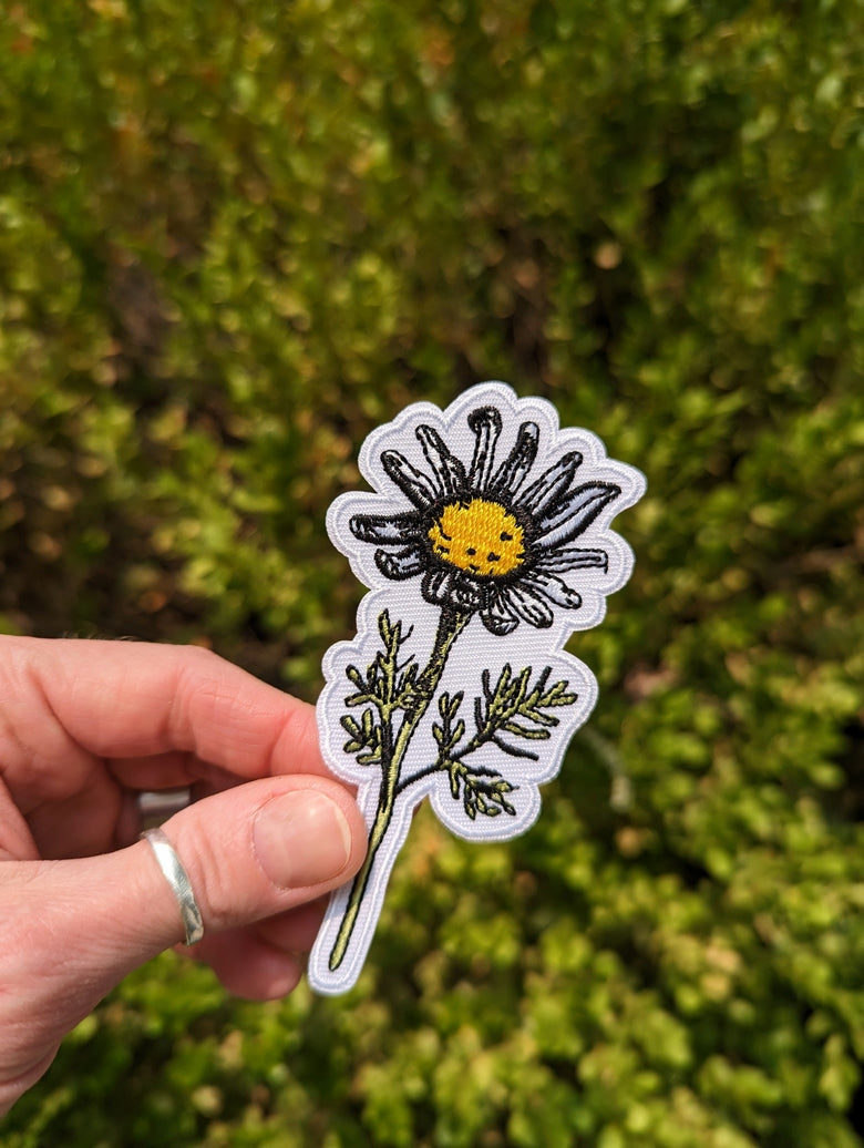 Daisy Iron-On Patch