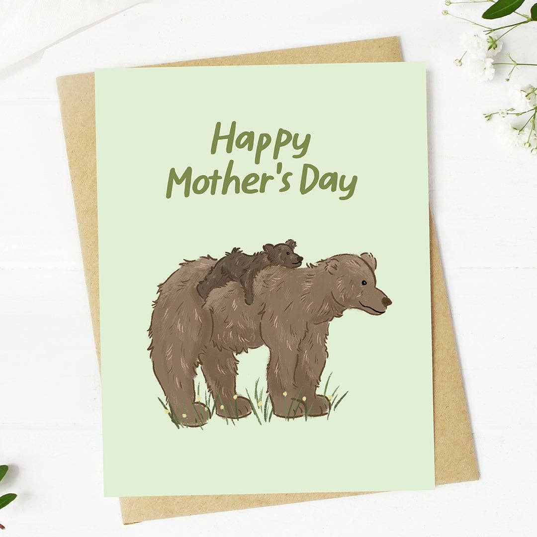 Bear & Cub Happy Mother's Day Card