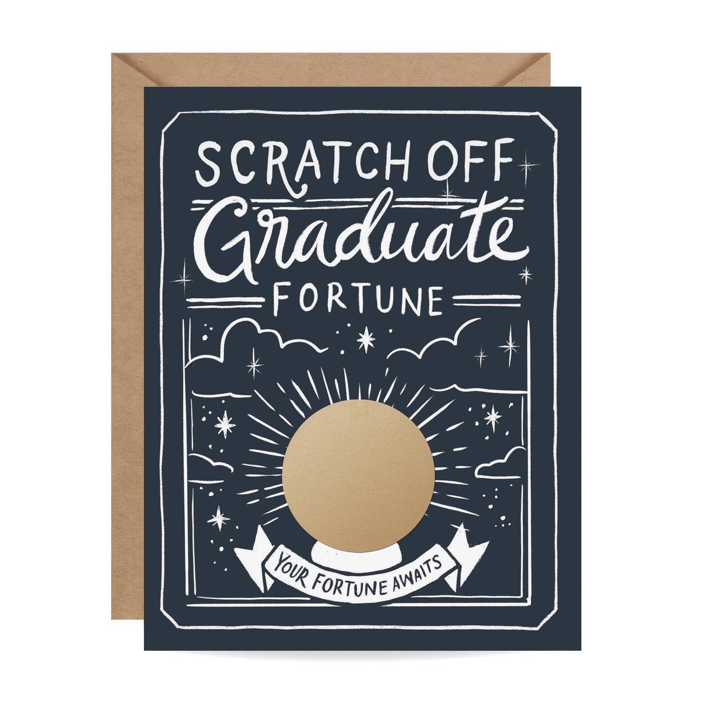 Scratch-off Fortune Card - Graduation