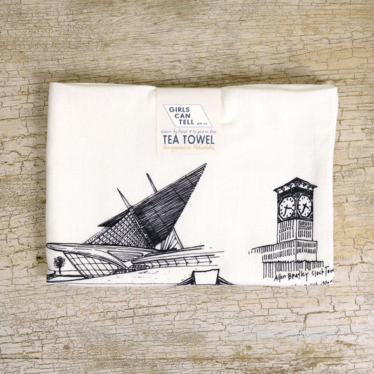 Milwaukee Landmarks Tea Towel