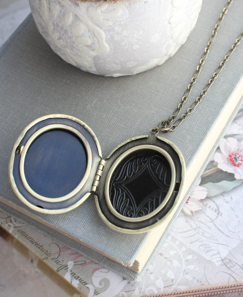 Rose Cameo Locket