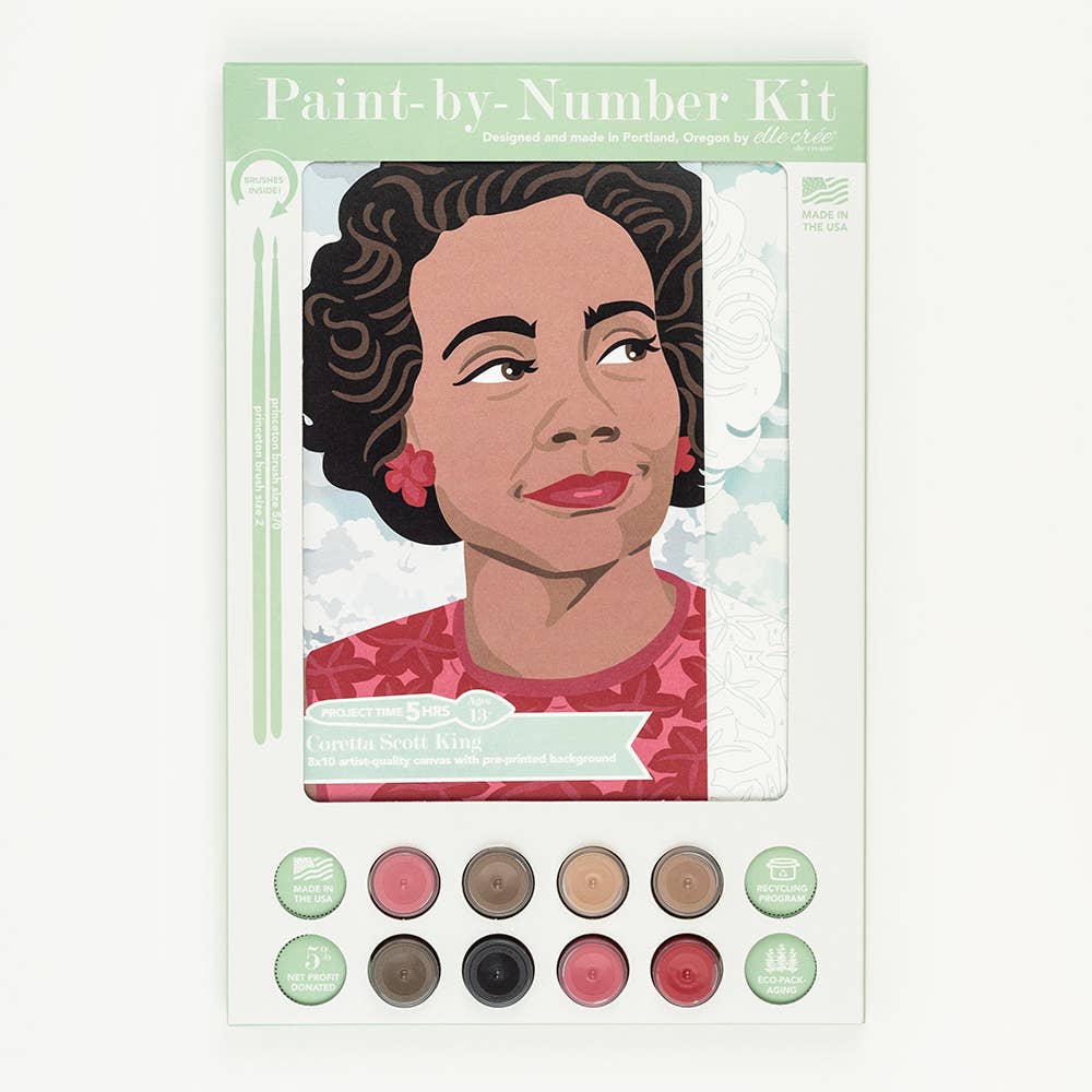 Coretta Scott King Paint By Number