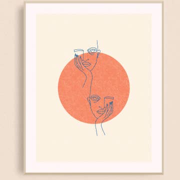 Dual Boredom Art Print