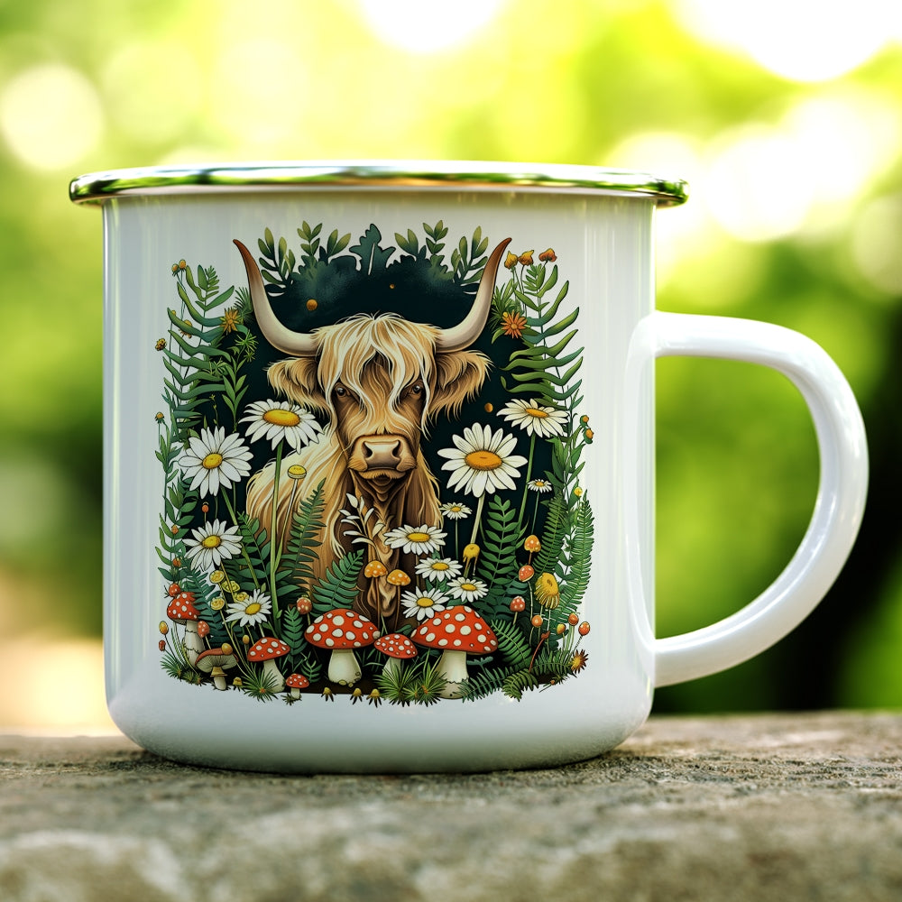 Highland Cow Camp Mug