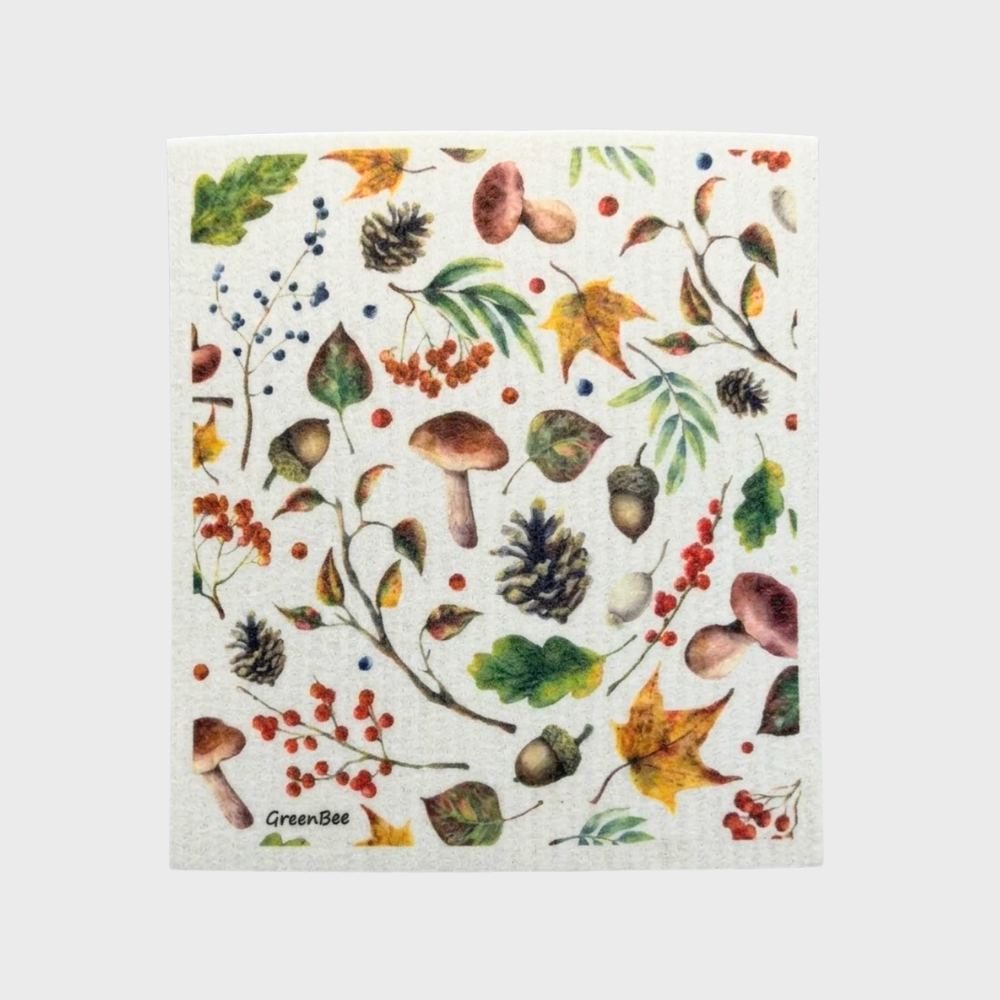 Forest Floor Swedish Dishcloth