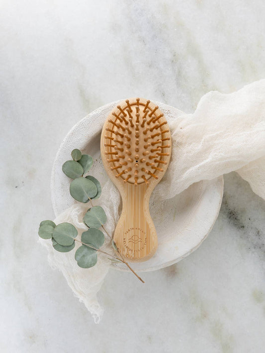 Small Bamboo Hairbrush