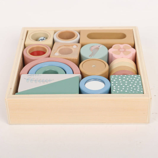 Montessori Wooden Activity Blocks