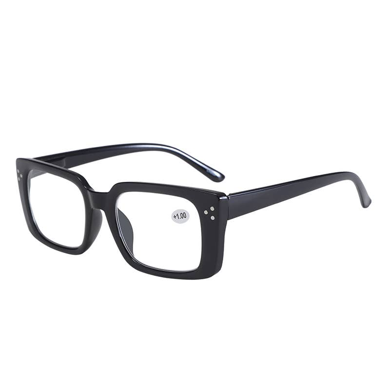 FR3189, Large Frame Square Style Reading Glasses/Readers