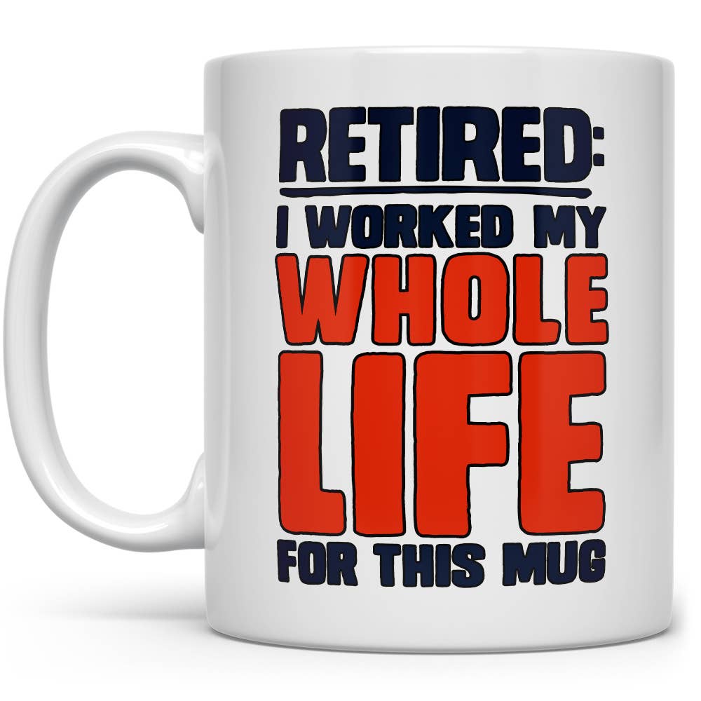 Retired Coffee Mug