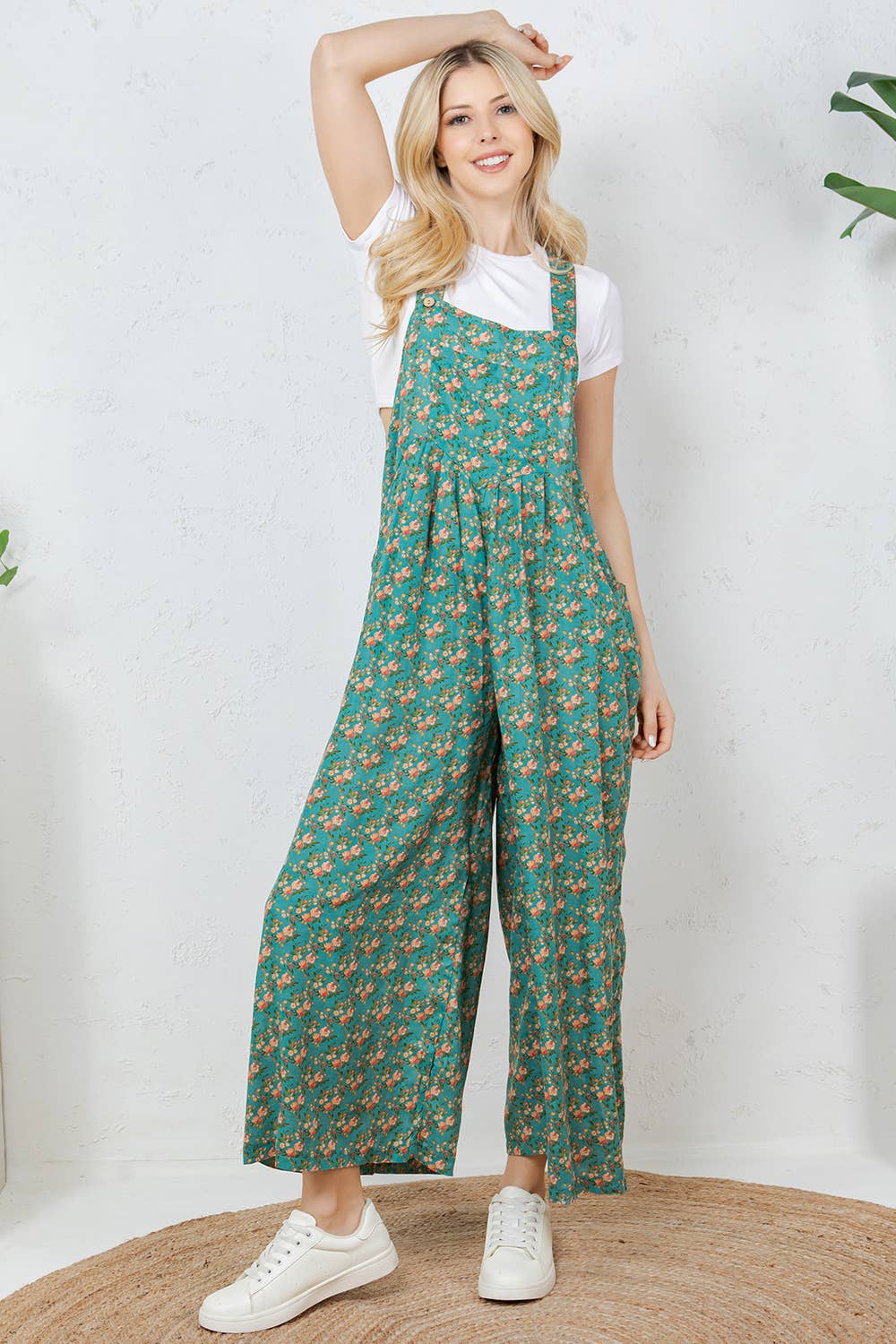 FLORAL OVERALL