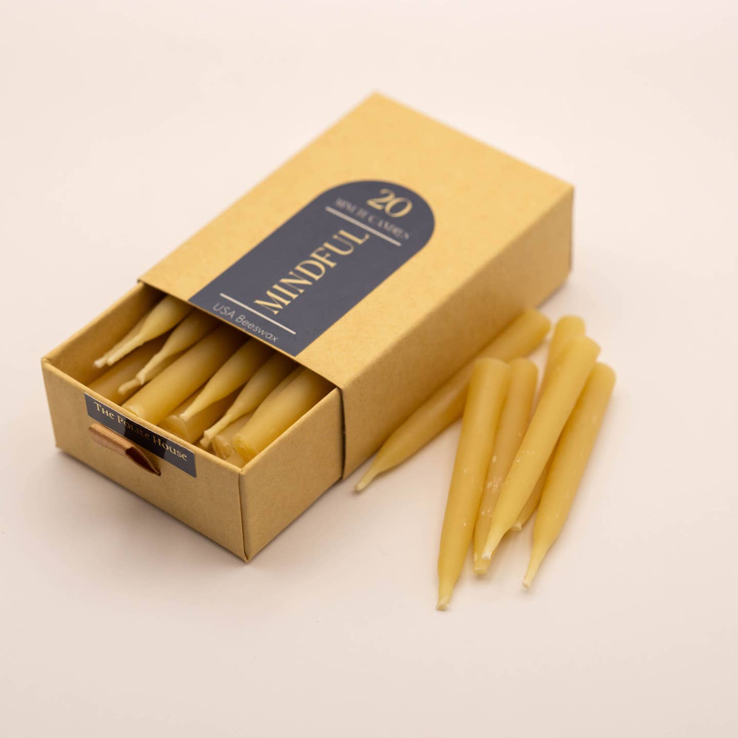 20-Minute Beeswax Candles: Refill Box, No Holder