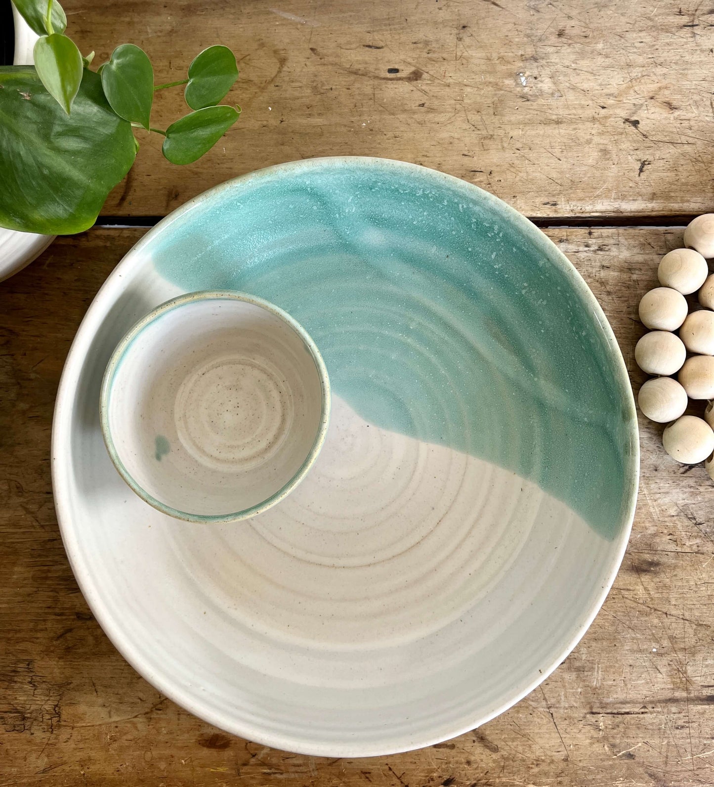 Large Chip And Dip Bowl Large Summer Party Bowl
