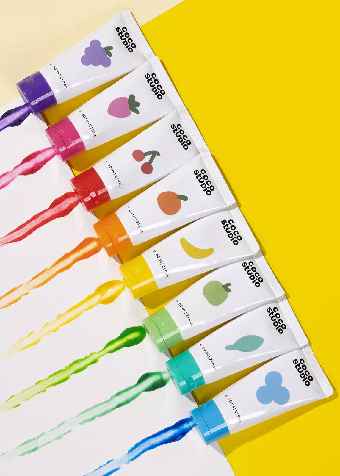Scented Fingerpaint Set - 8 colors