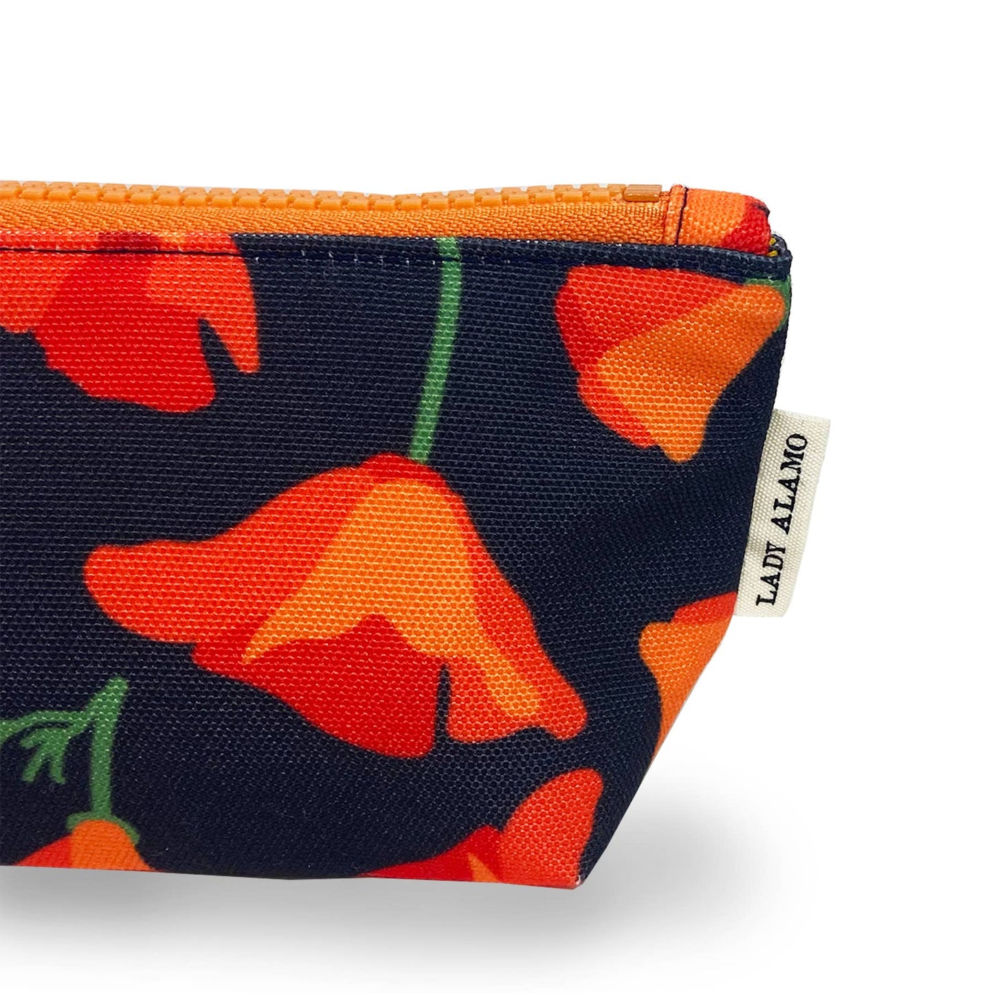 Skinny Zip: Poppy Charcoal