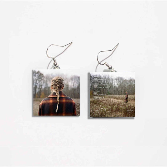 Taylor Swift 'Evermore' Miniature Album Earrings