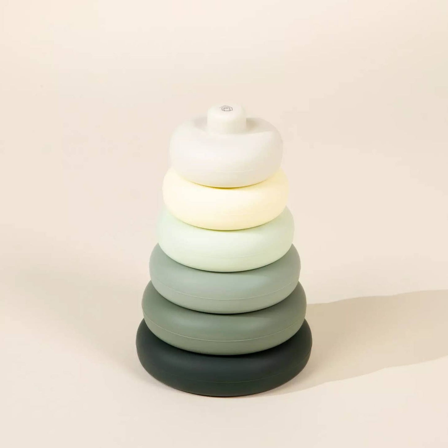 Set of 6 Silicone Stackable Rings