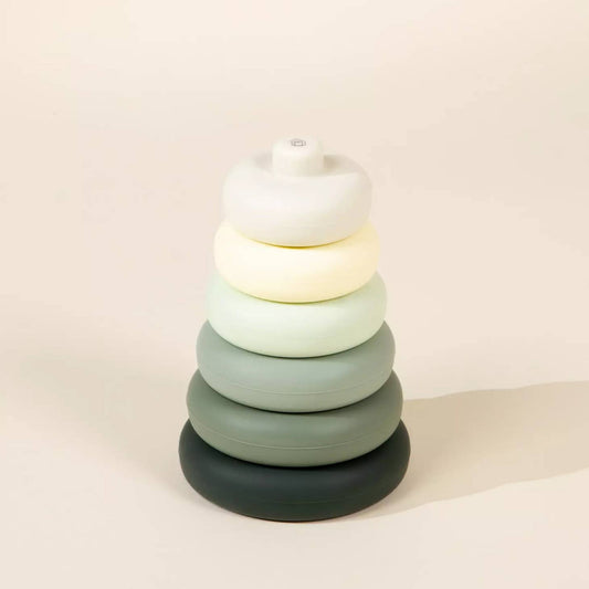 Set of 6 Silicone Stackable Rings