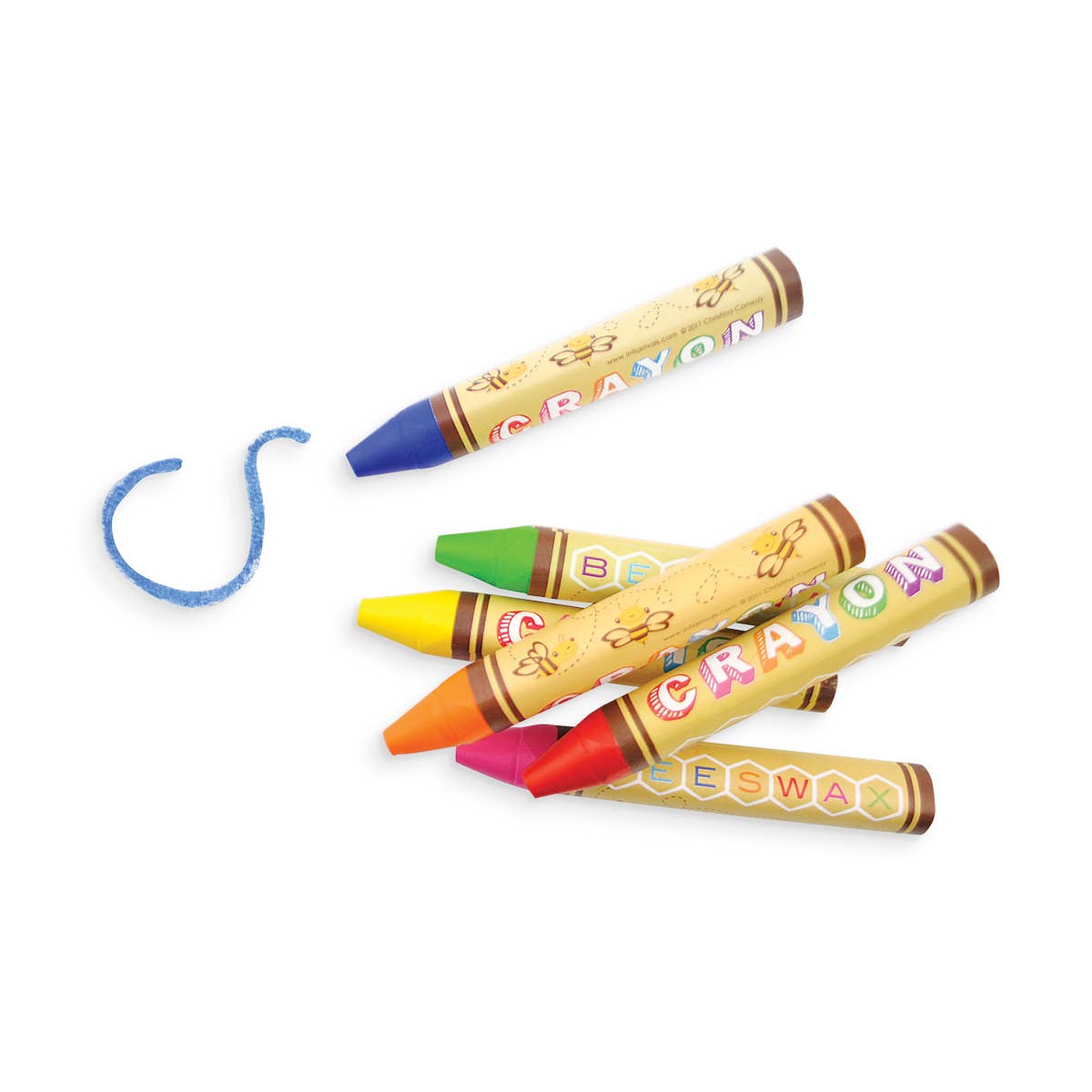 Brilliant Bee Crayons Set of 24