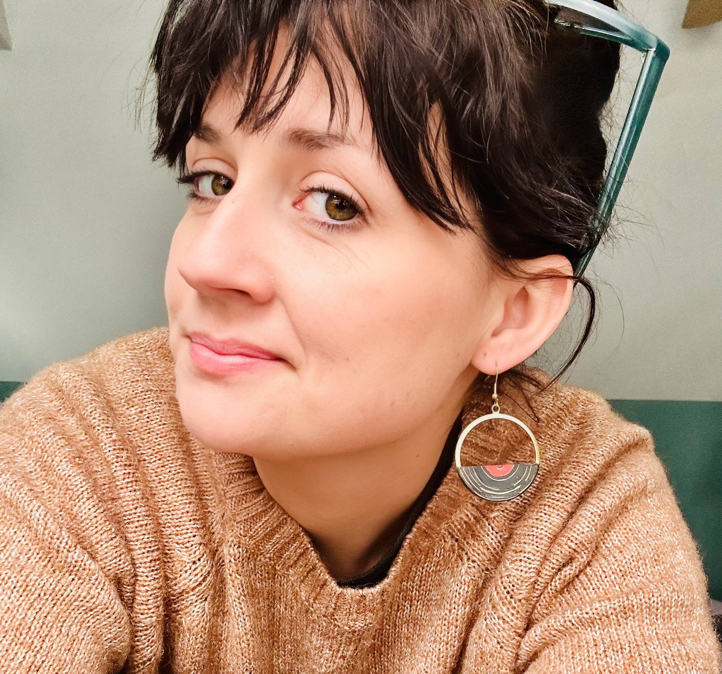 Record Store Earrings