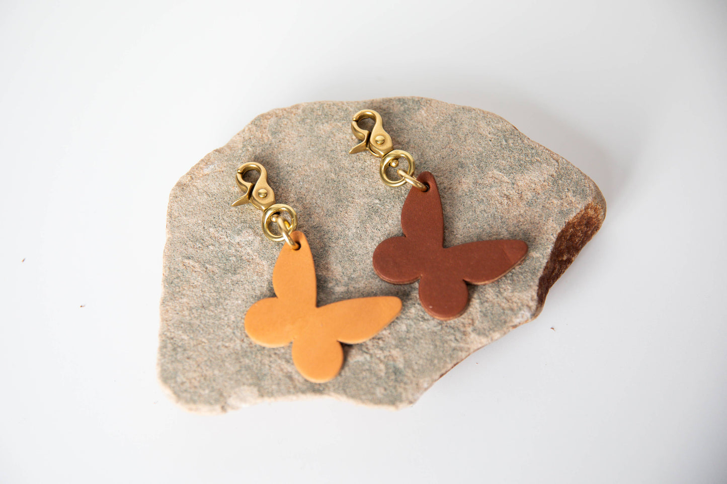 Leather Keychain - Charm