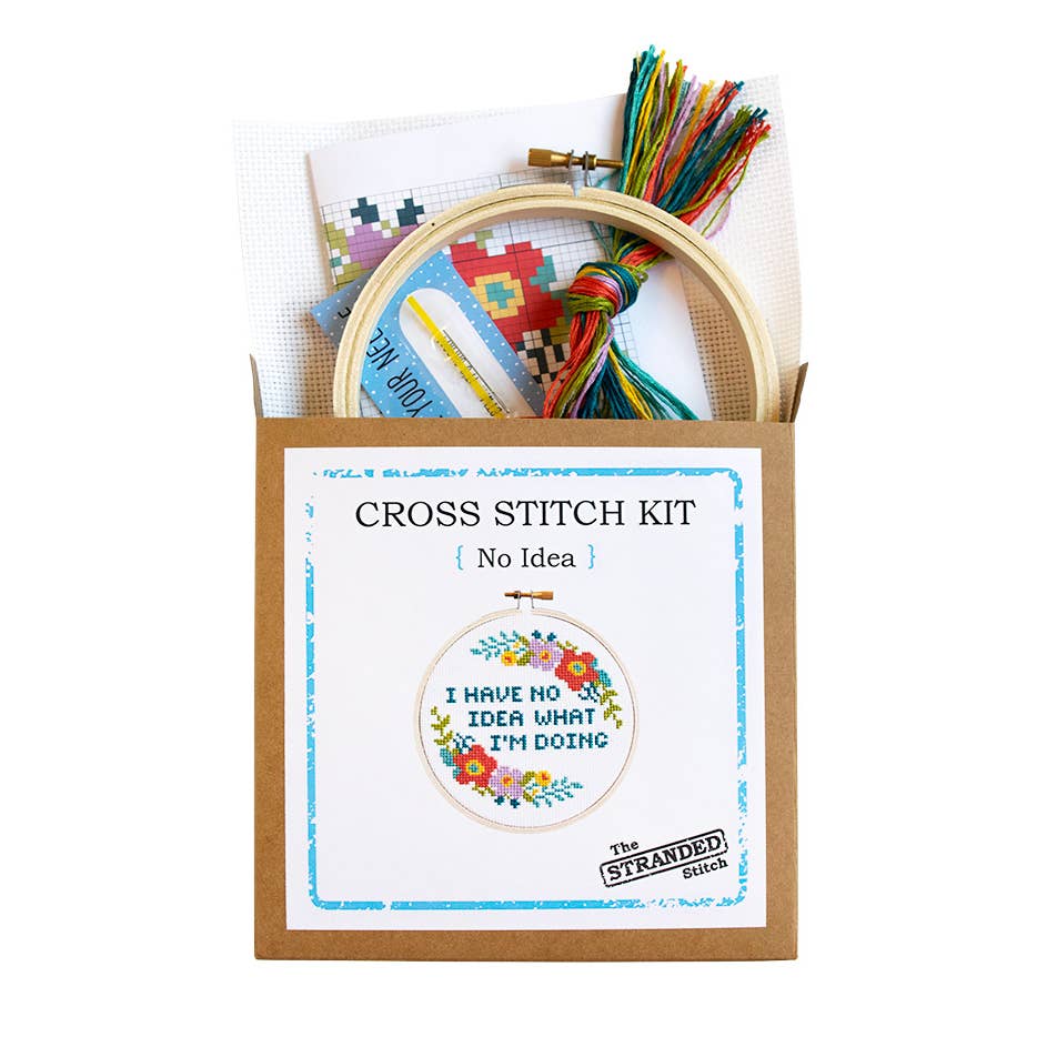 No Idea Cross Stitch Kit