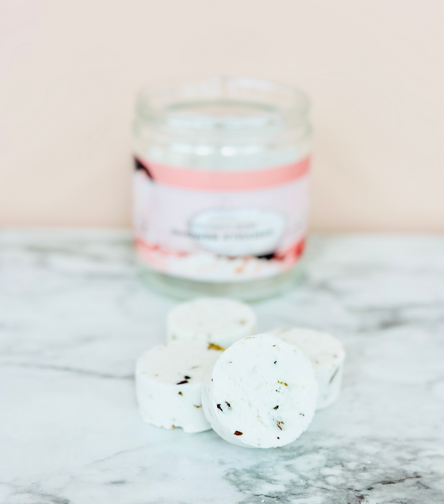 Coconut Rose Shower Steamers- Regular Size