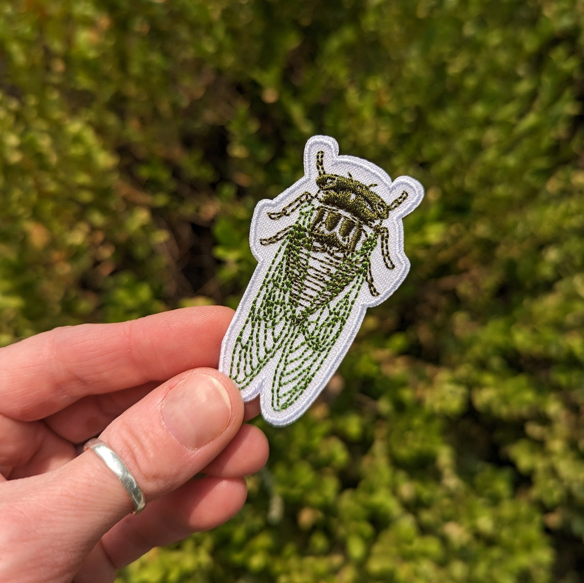 Cicada Iron-on Patch